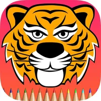 The Tiger Coloring Book: Learn to draw and color cheetah, panther and more icon