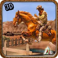 Texas Horse Racing Champion – Simulated Horseback Jockey Riding in West Haven Derby Race 2016 icon