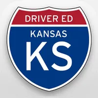 Kansas DMV Test License Prep icon