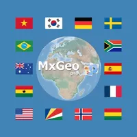 World atlas & map MxGeo Pro icon