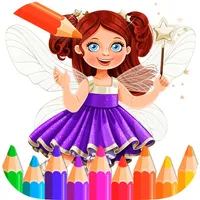 Magic Fairy Coloring Book icon