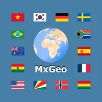 World atlas & world map MxGeo icon