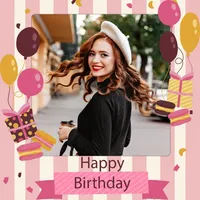 Birthday Photo Frames - Editor icon