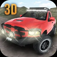 Offroad 4x4 Driving Simulator 3D, Multi level offroad car building and climbing mountains experience icon