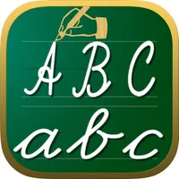 Handwriting Worksheets ABC 123 Educational Games For Children : Learn To Write The Letters Of The Alphabet In Script And Cursive icon