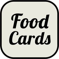 Food Cards in English icon