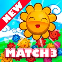 Blossom Garden Match 3: Connect and Bloom Flowers icon