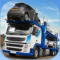 Ultimate Big Truck Car Transport Trailer Simulator icon