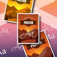 Poster Maker & Text over Photo icon