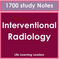 Interventional Radiology Test Bank & Exam Review App : 1700 Study Notes, flashcards, Concepts & Practice Quiz icon