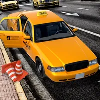 City Taxi Driver Sim 2016 - Yellow Cab Parking Maina in Las Vegas Real Traffic icon