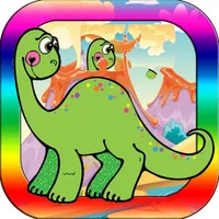 Pre-K Activities Puzzles - Dinosaur Jigsaw Game icon
