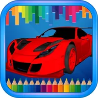 Vehicles Cars Coloring Painting Book Game icon