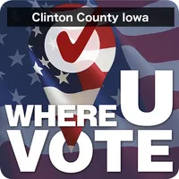 WhereUVote IA - Clinton County icon