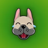 French Bulldog Emoji icon