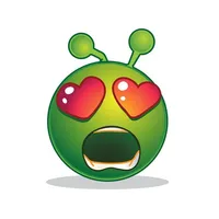 Green Smiley Emoji Stickers icon