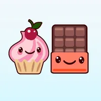 Kawaii Food Sticker icon