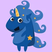 Unicorn Sticker Set icon