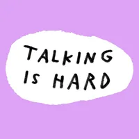 talking is hard icon