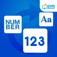 Number to words by ComError icon