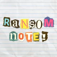 Ransom Note Stickers icon