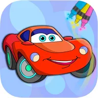 Cute Cars Coloring Book icon