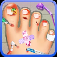 Nail doctor : Kids games toe surgery doctor games icon