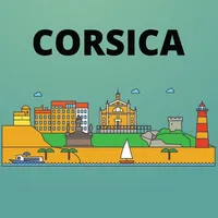 Corsica Travel Guide . icon