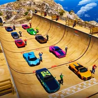 Superhero Car: Mega Ramp Games icon