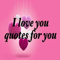 I love you quotes for you icon