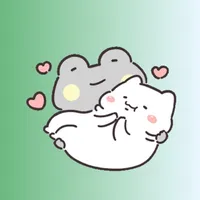 Cute Frog Stickers pack icon