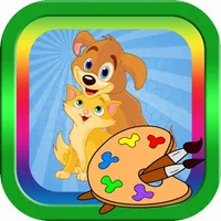 Mini Animals Pet Coloring book for kids icon