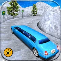 Limo Driver free 3D simulator-Offroad Snow Mania icon