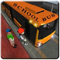 School Bus Driving sim-ulator icon