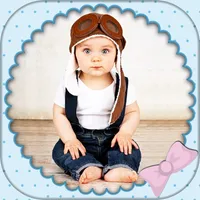 Cute Photo Frames & Stickers icon