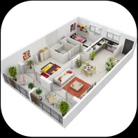 Home Designs - Interior 3D icon