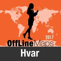 Hvar Offline Map and Travel Trip Guide icon