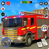 Fire Truck Simulator Rescue HQ icon