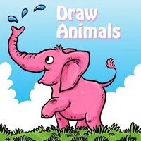 Draw Animals : Draw your pet - Painting for kids icon