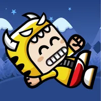 Running Mascot Winter World icon