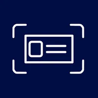 Business card reader + Scanner icon