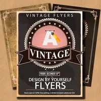 Vintage Logo & Poster Maker icon