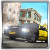 Taxi simulator – City cab driver in traffic rush icon