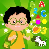 kids games for 2 to 3 years old educational icon