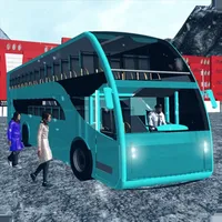 Offroad Snow Bus Drive 2022 icon