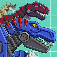 Robot Dino T-Rex Attack icon