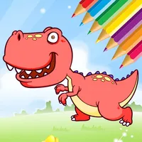 Dinosaur Coloring Book - Dino Drawing for Kids icon