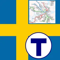 Stockholm Metro - map and route planner icon