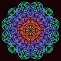 Mandala Maker: symmetry doodle icon