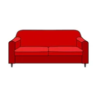 Furniture sticker icon